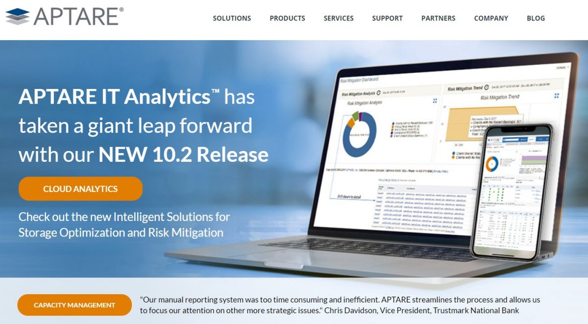 Veritas Technologies acquisisce APTARE