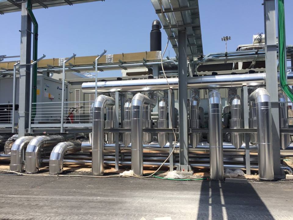 Refrigerazione tier IV del data center Telecom di Acilia