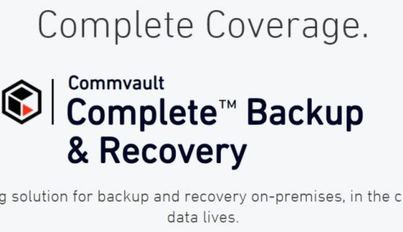 Commvault Complete Backup & Recovery Software