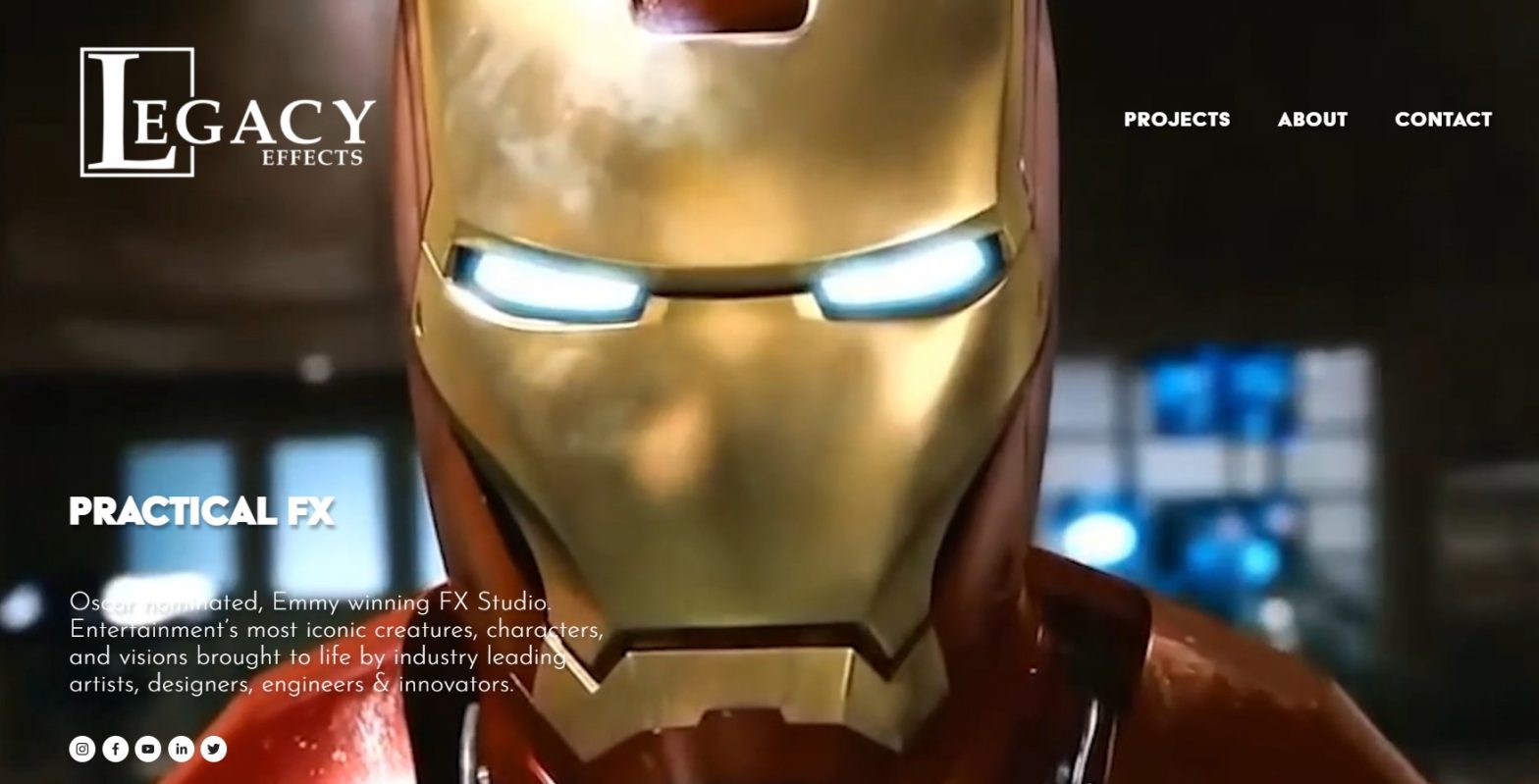 Legacy Effects Iron Man