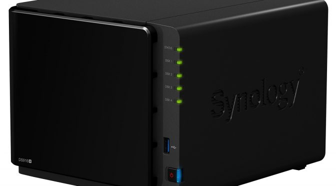 DiskStation DS916+: server NAS a 4 baie