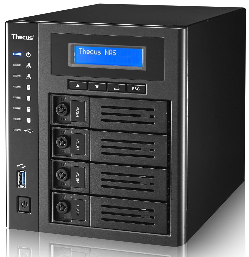 N4810: da Thecus un performante multimedia NAS a 4 bay