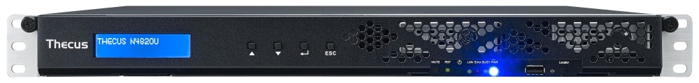 N4820U: da Thecus conveniente NAS 4-bay in formato rack