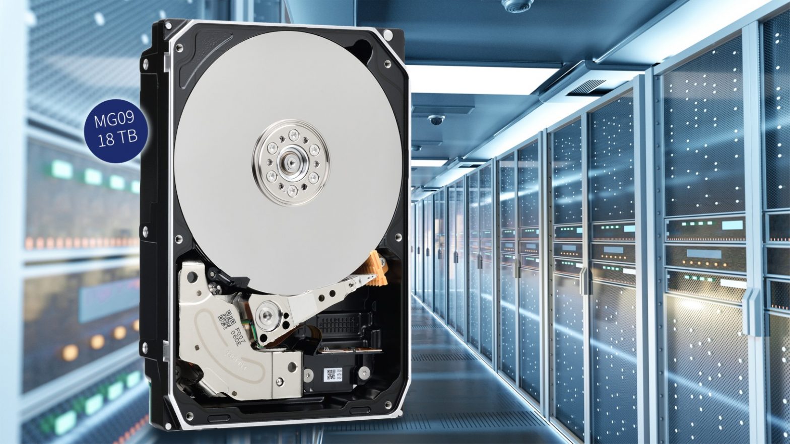 Nuovi hard disk della serie MG09 da 18TB da Toshiba