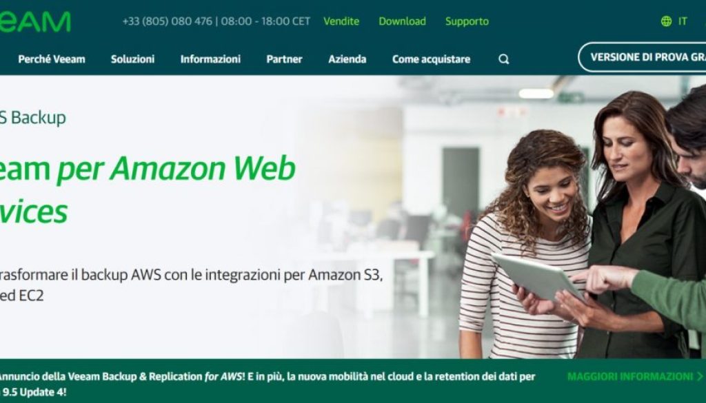 Veeam Backup for Amazon Web Services