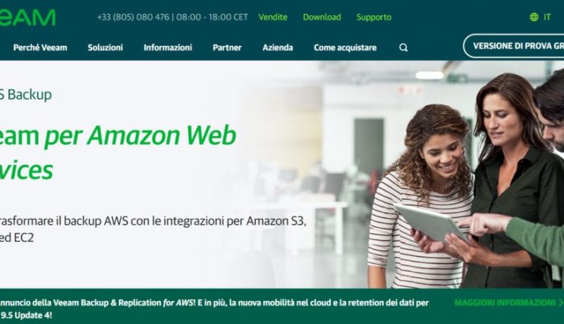 Veeam Backup for Amazon Web Services