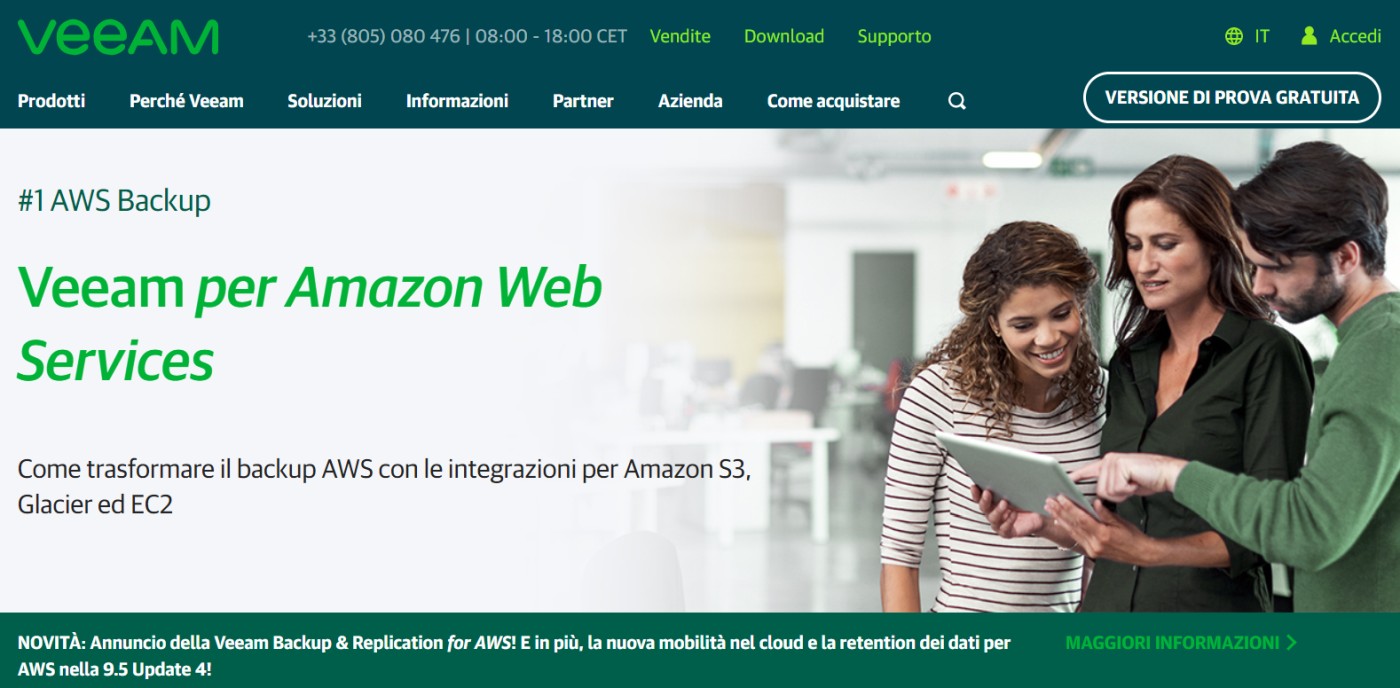 Veeam Backup for Amazon Web Services