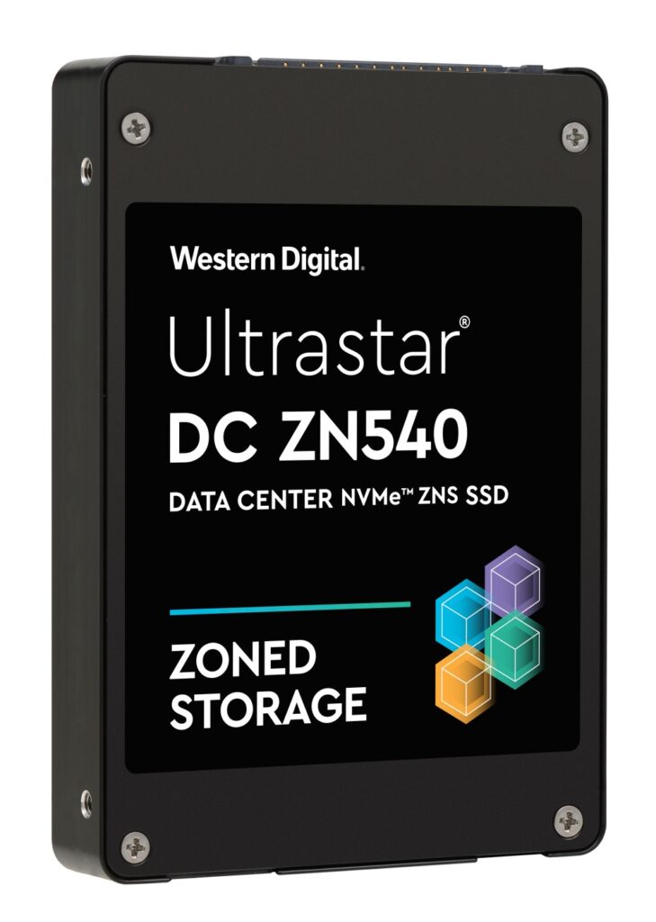 WD Ultrastar-DC-ZN540-NVMe-ZNS-SSD