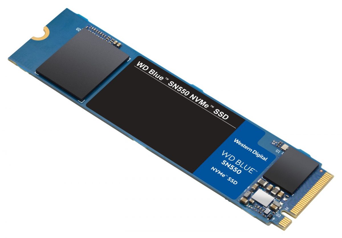 WD Blue SN550 SSD NVMe velocità volte superiore a SATA