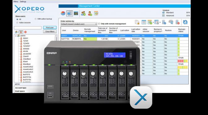 Xopero QNAP Appliance